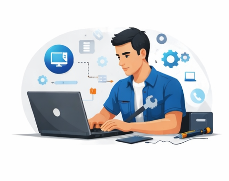 Technicien informatique pour dépannage à domicile Vallespir